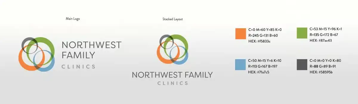 NFC logos and colors